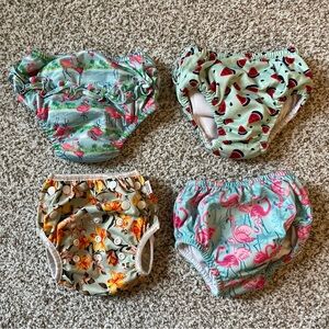 Reusable Swim Diapers Lot - Size 24 Months
